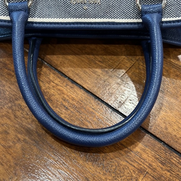 Kate Spade Handbag. Blue and off white stripe, excellent condition! - Picture 14 of 14